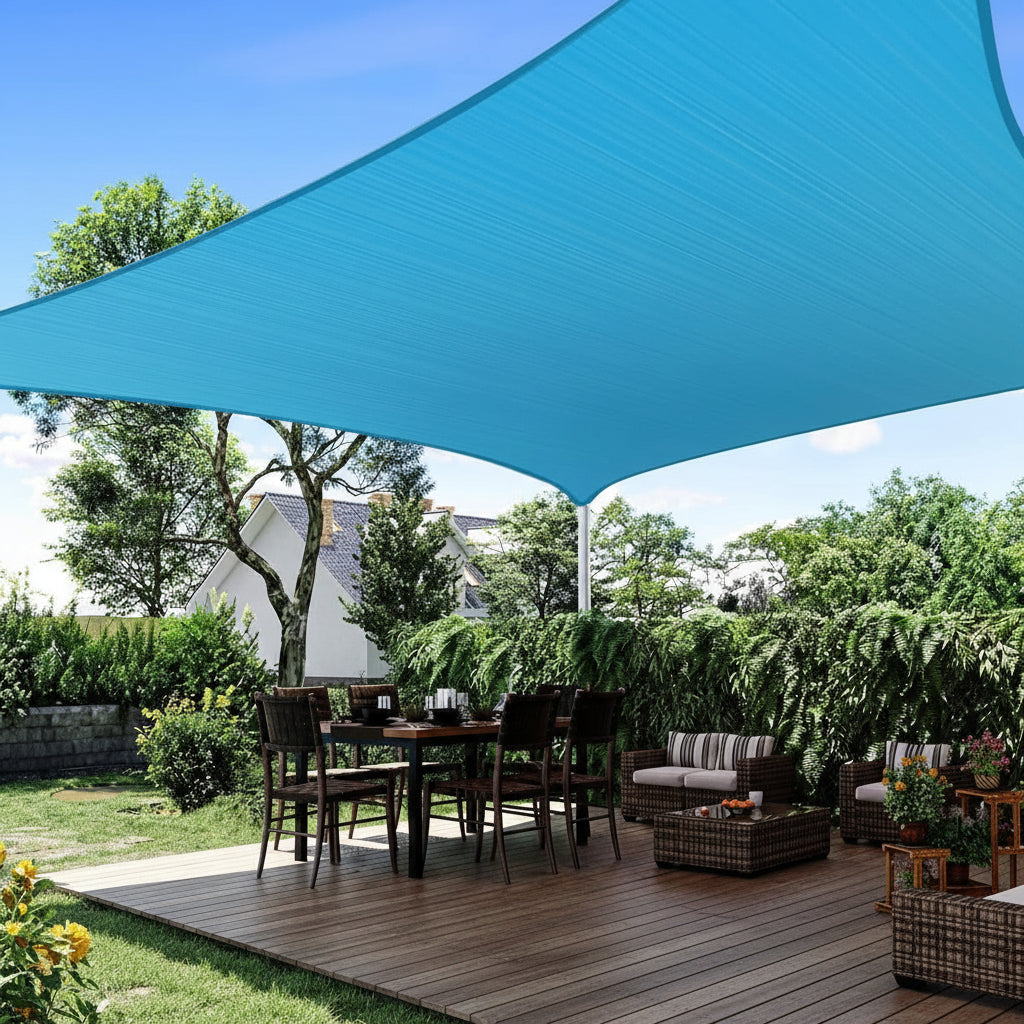 Versatile Shade Canopy with UV Defense for Outdoor Spaces