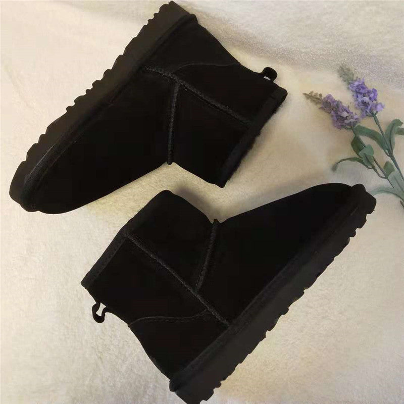 Women’s Ankle Winter Boots | Faux Fur Lining & Comfortable Fit | Artificial Wool | Warmth for Cold Weather