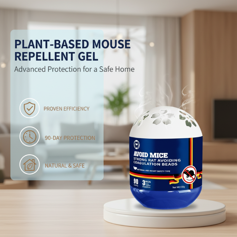 150 g Natural Gel for Mouse Repelling – Lasts Up to 90 Days