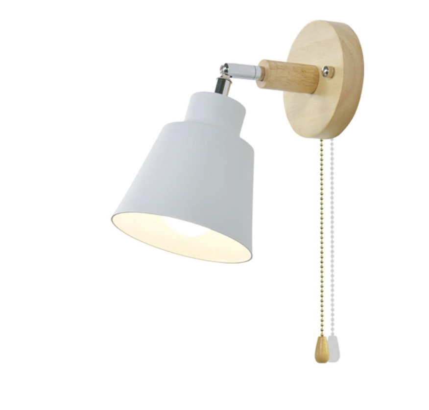 Avenlea — Adjustable Wall Lamp with Pull Chain Switch