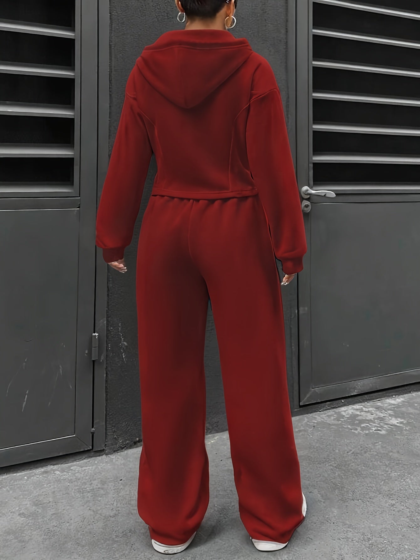 Hoodie and Sweatpants Set | Lightweight | Comfortable Everyday Wear | Polyester