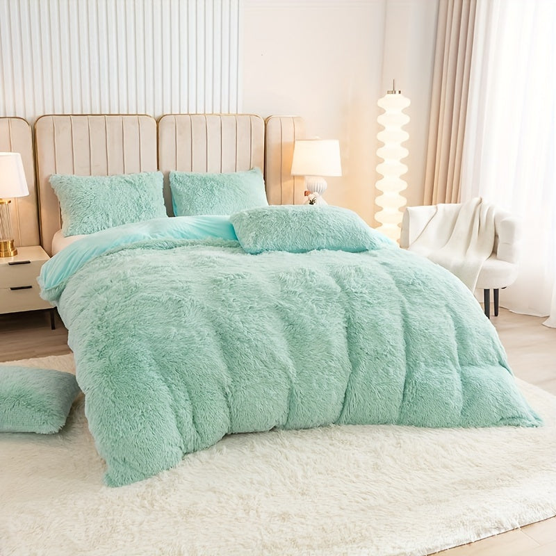 Quilt Cover Set | Wrinkle-Resistant | Soft Cozy Warmth | Polyester