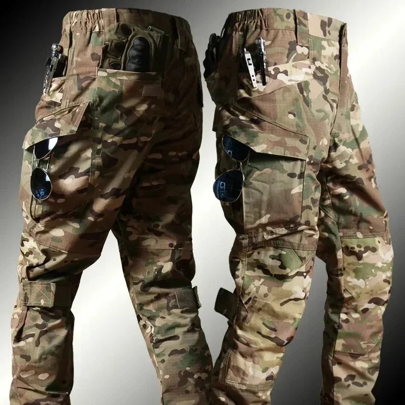 Tactical Clothing Set | Weather-Resistant Fabric & Ergonomic Design | Multiple Pockets & Reinforced Knees | Comfortable Fit for All Seasons