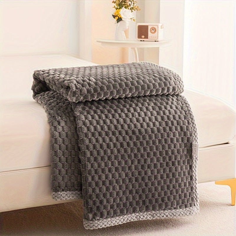 Fleece Blanket | Double-Layer Warmth | Ultra Soft Comfort | Polyester