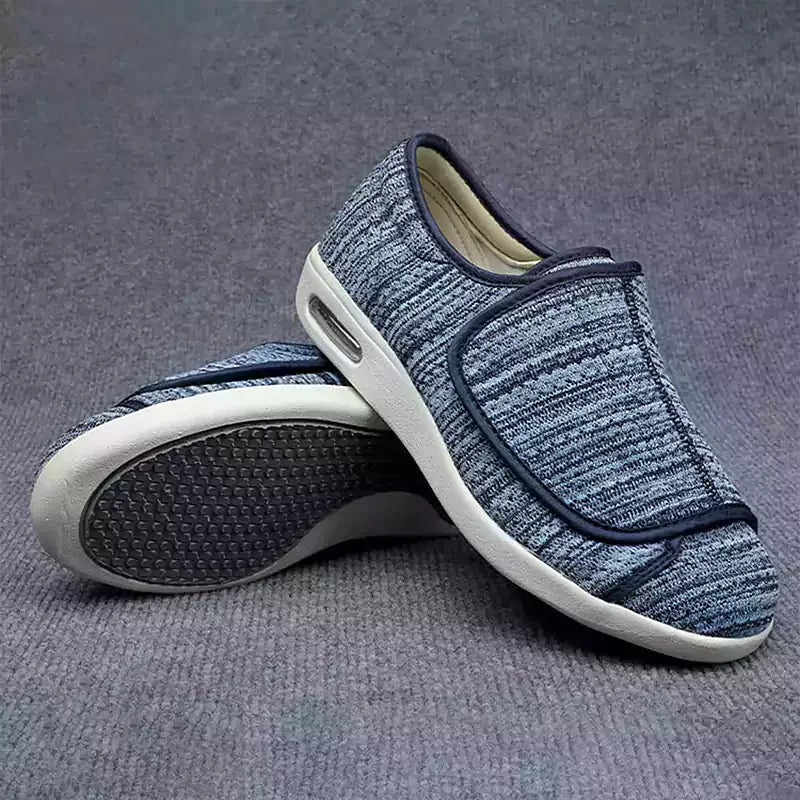 Orthopedic Slip-On Shoes | Hook-and-Loop Closure | Cushioned Support & Stability | Comfortable Fit