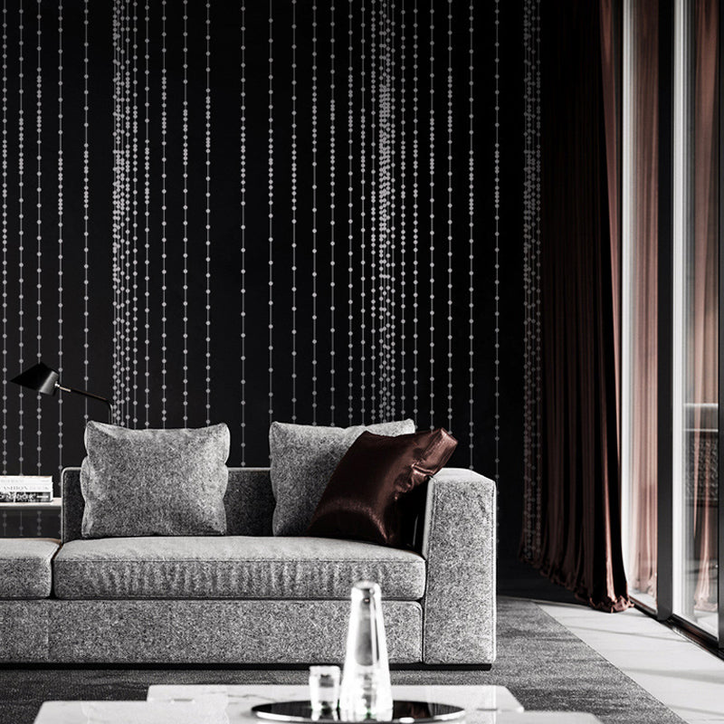 Taavita 3D Beaded Curtain Wallpaper Non-Pasted Wall Covering for Adult Room, 20.5"W x 33'l