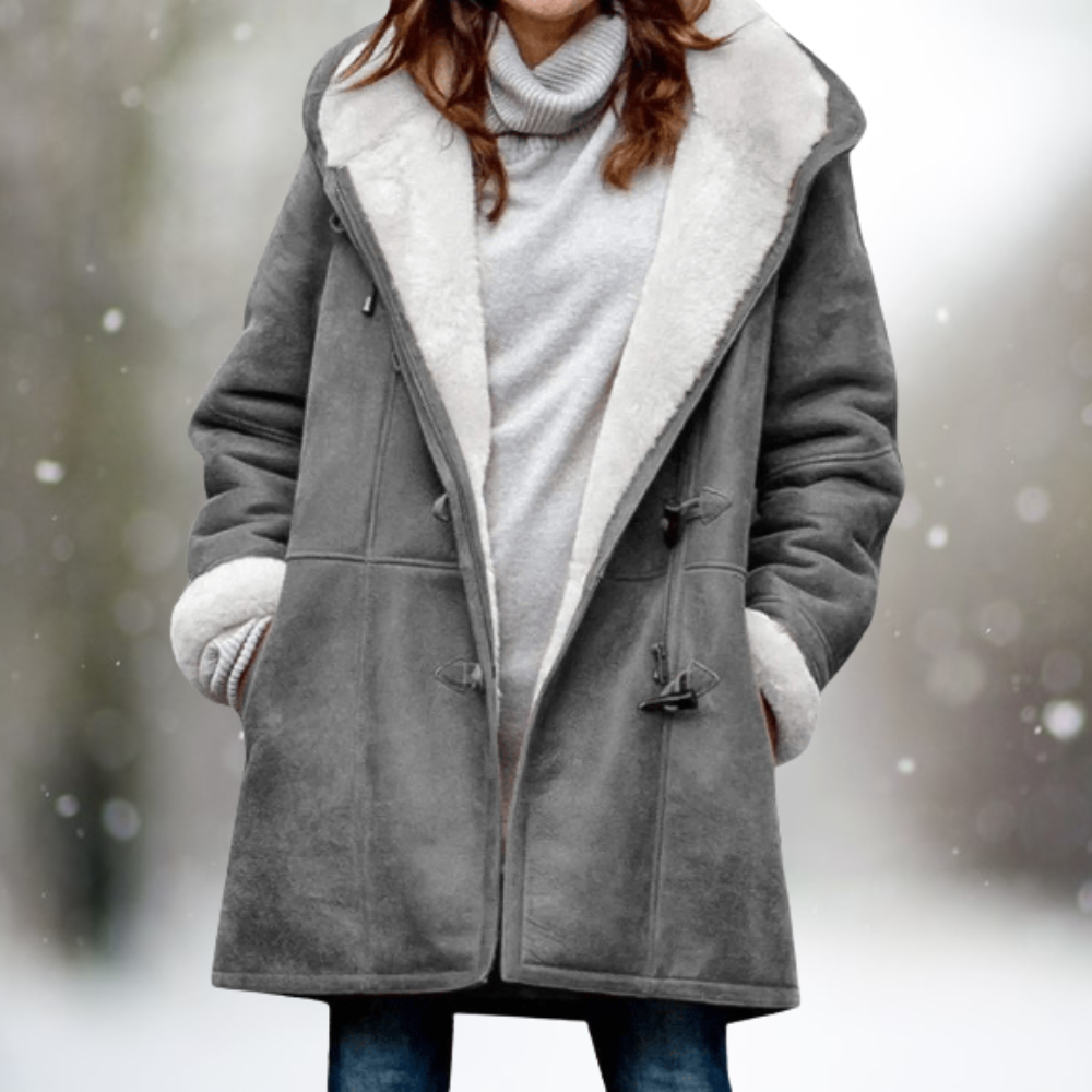 Hoodie Jacket | Mid-Length | Warm and Cozy | Cotton-Polyester