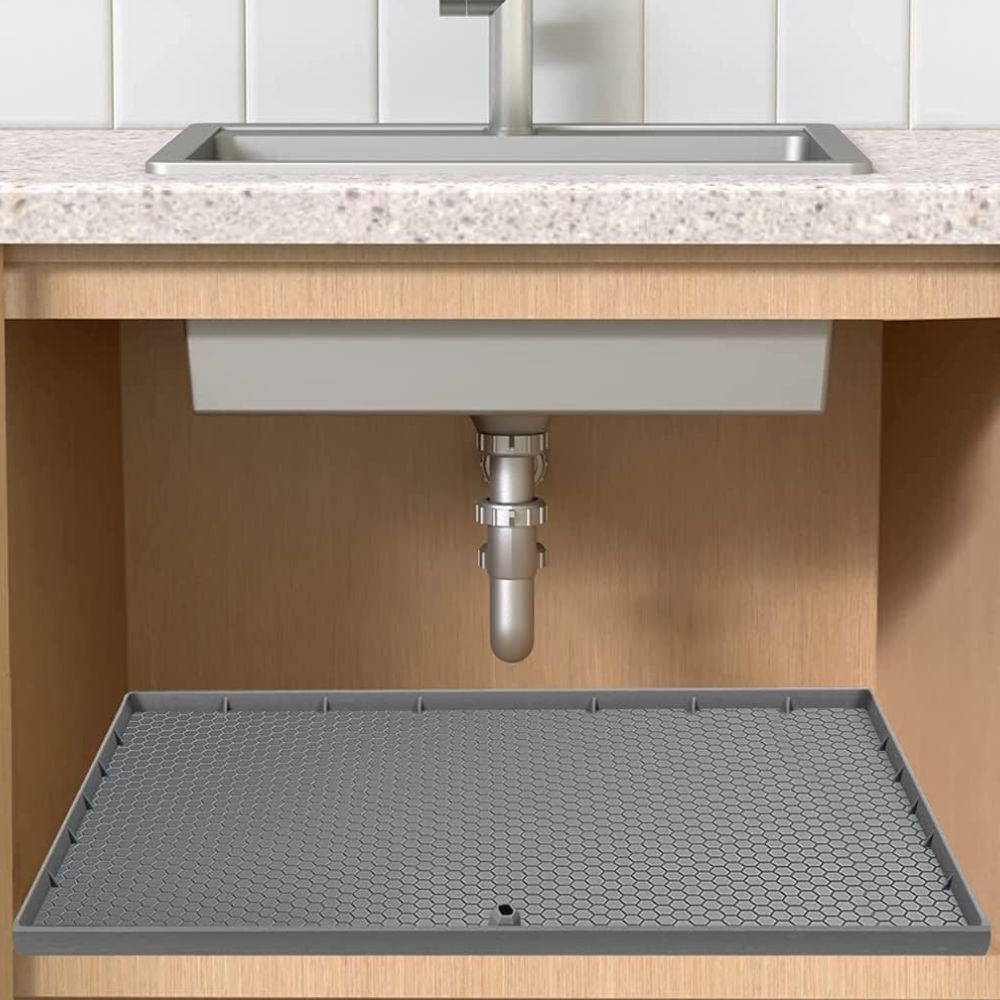 Silicone Liner Mat for Large Kitchen Sink Protection