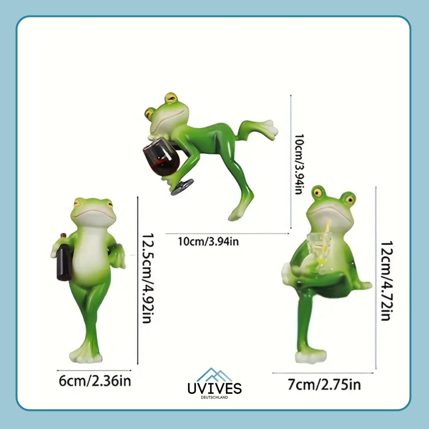 Garden and Pot Frog Statue Decoration