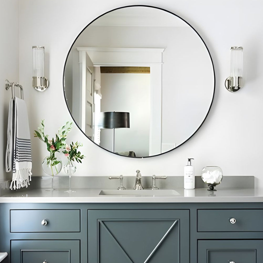 1/2-Light Modern Taavita Wall Sconce with Cylinder Clear Glass Shade