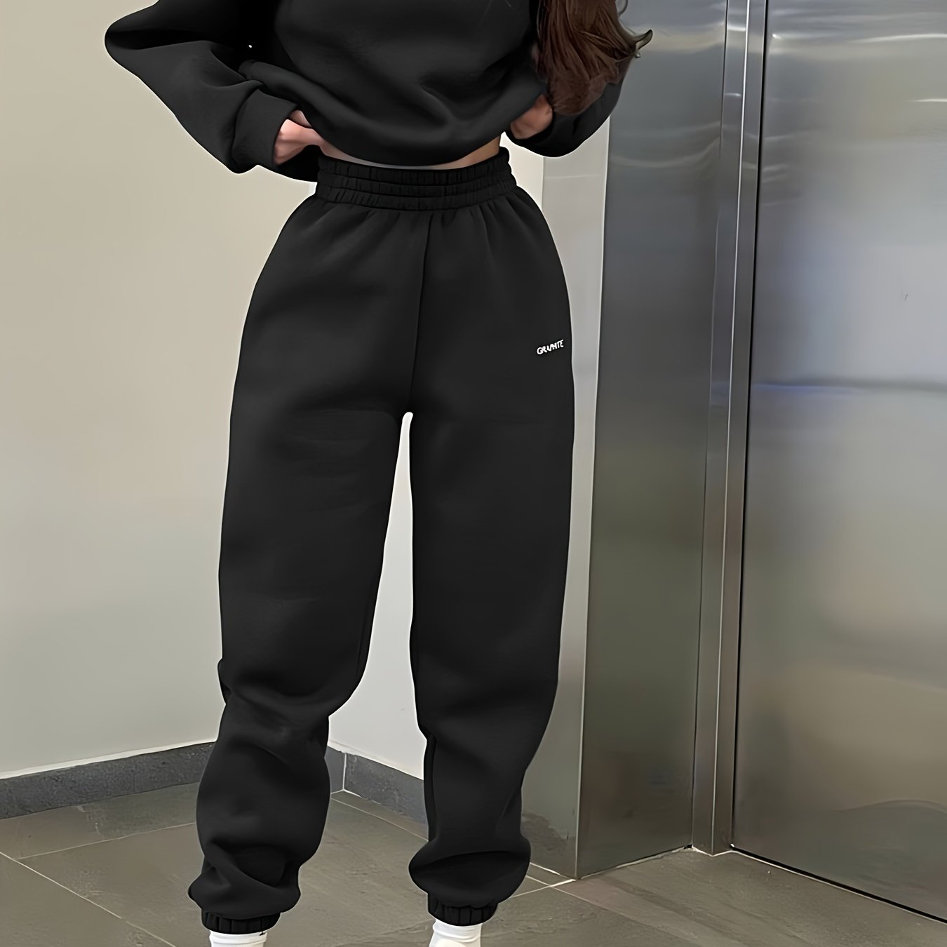 Women's Tracksuit Set | Stretchy Fit | All-Season Comfort | Polyester