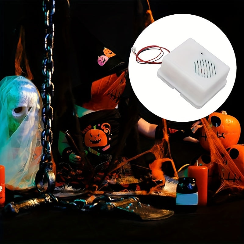 Halloween Sound-Activated Doorbell with Scary Screams for Haunted Entryway