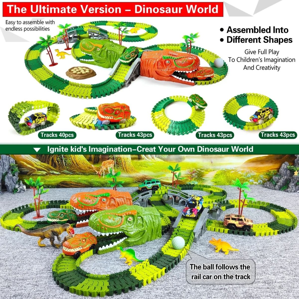 DinoQuest Railway: An Interactive Adventure for Young Explorers