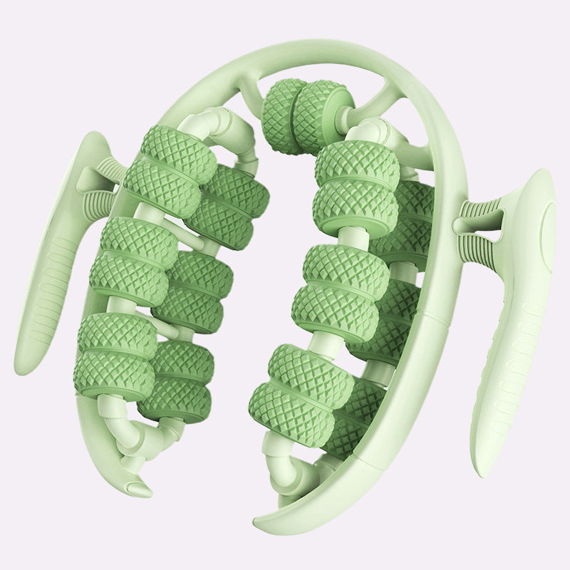 Ergonomic Leg Massage Roller with Knobs for Targeted Relief
