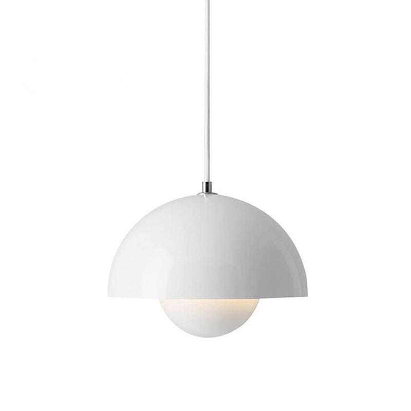 Pendant Light | Flowerpot Double-Sphere Shade | Adjustable Height | Durable Design