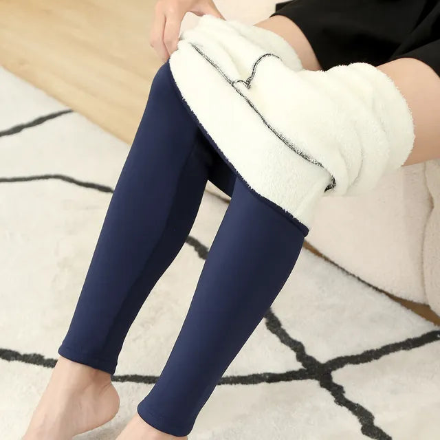 Winter Pants | Sherpa Lined | Cozy Warmth & Tummy Control | Fleece