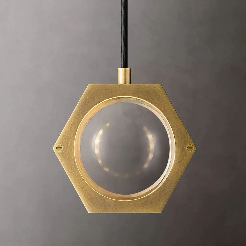 Liora — LED Crystal Orb Pendant Light with Dimmer Control