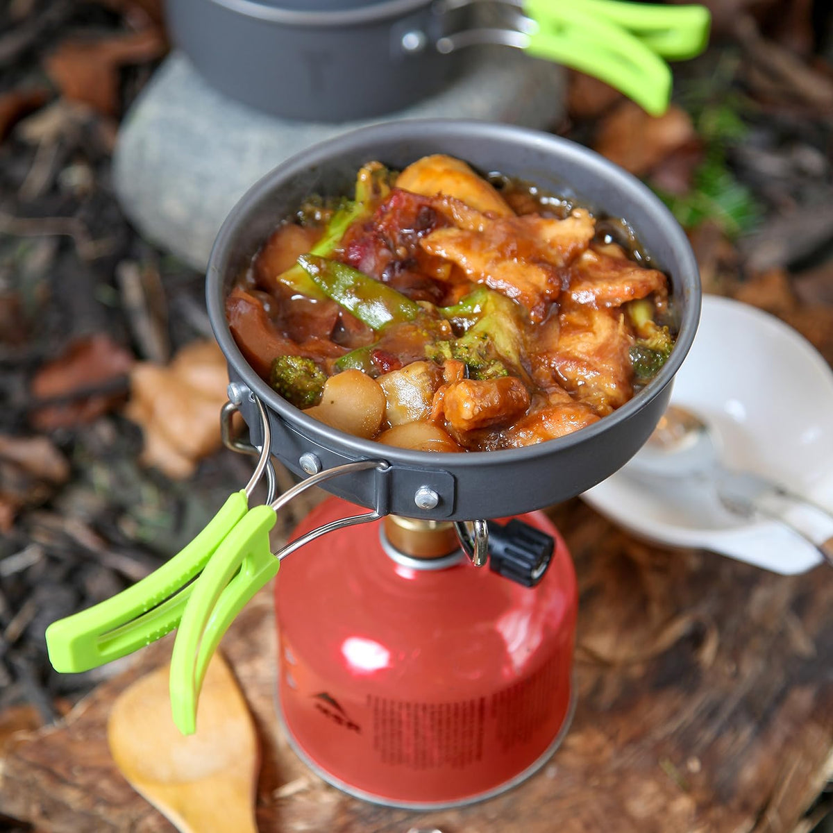 Compact Outdoor Cooking Set for Adventurers