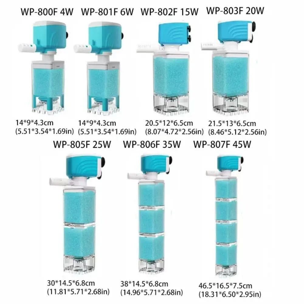 AquaClarity Elite 5-in-1 Filter System for Pristine Aquariums