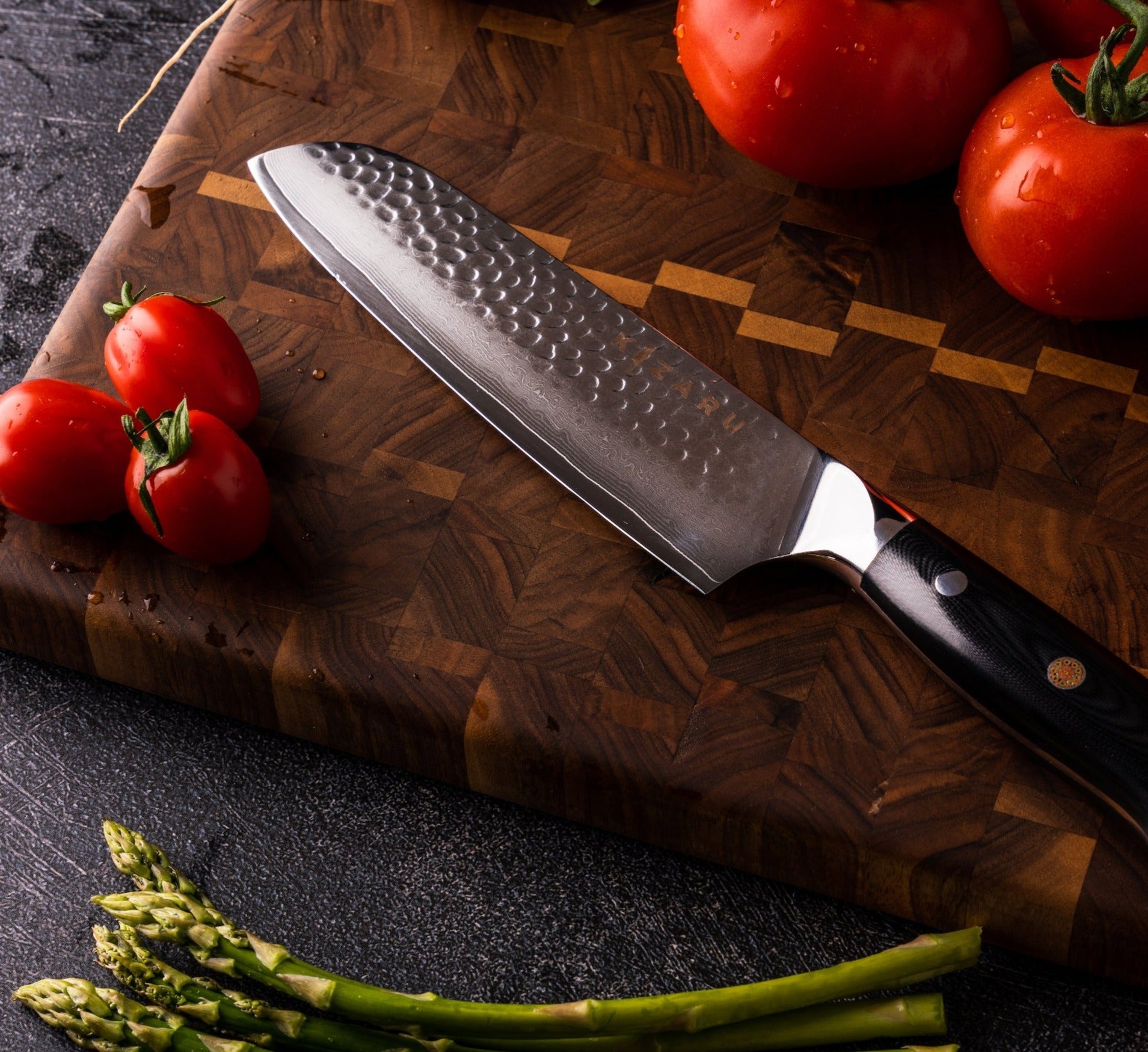Ryzensta — Damascus Steel Kitchen Knife Set with Precision Blades