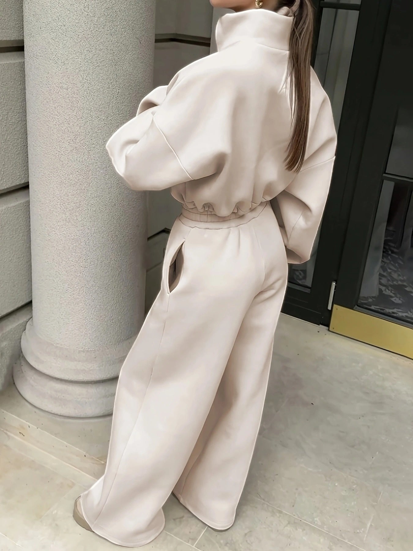 Women’s Lounge Set | Cozy Warmth | Flexible Comfort | Polyester