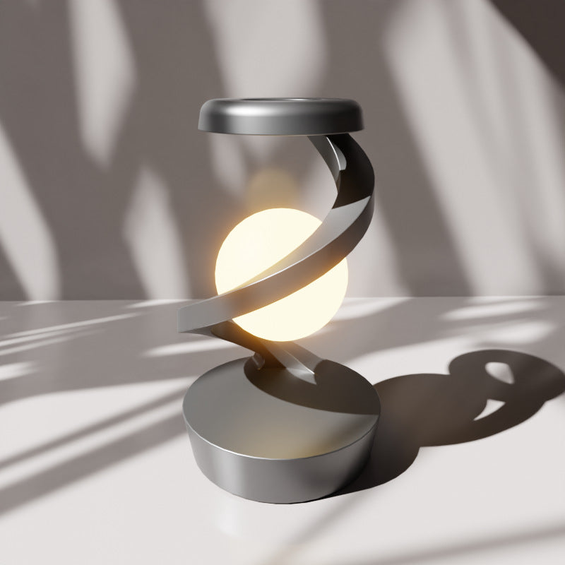 Sleek LED Spiral Desk Lamp for Modern Interiors