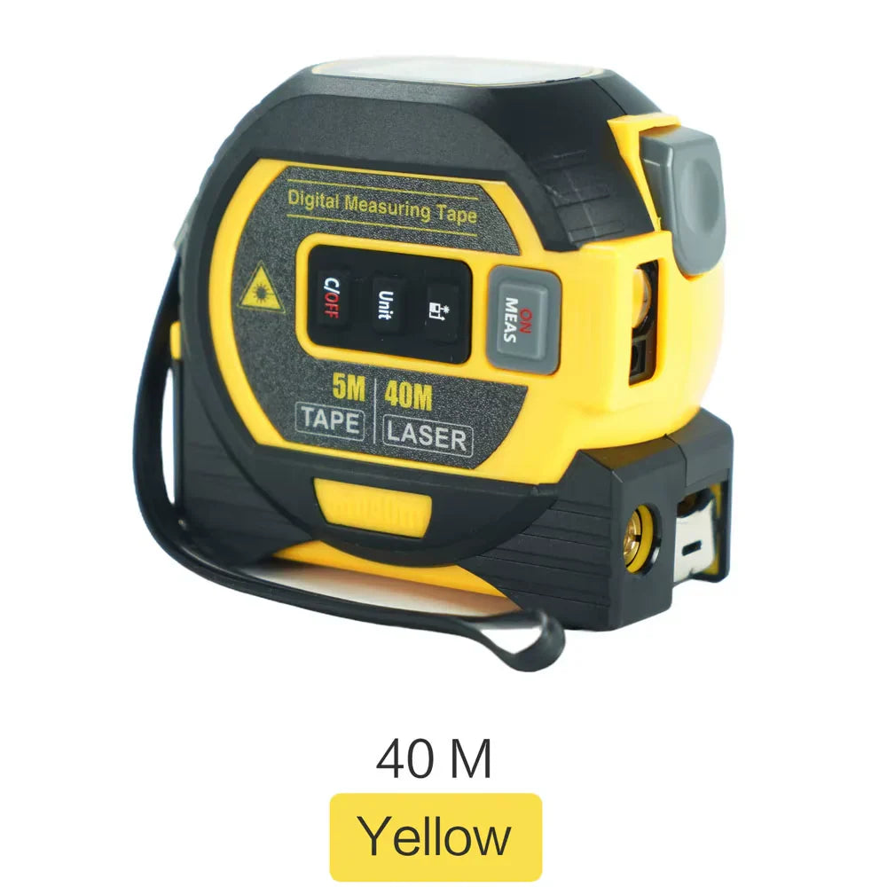 Infrared Laser Tape Measure 40/60M – 3 Functions