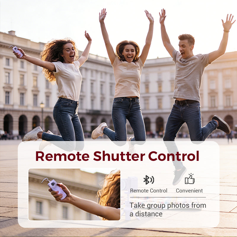 Bluetooth Remote Shutter Smartphone Grip – Steady Photo Capture
