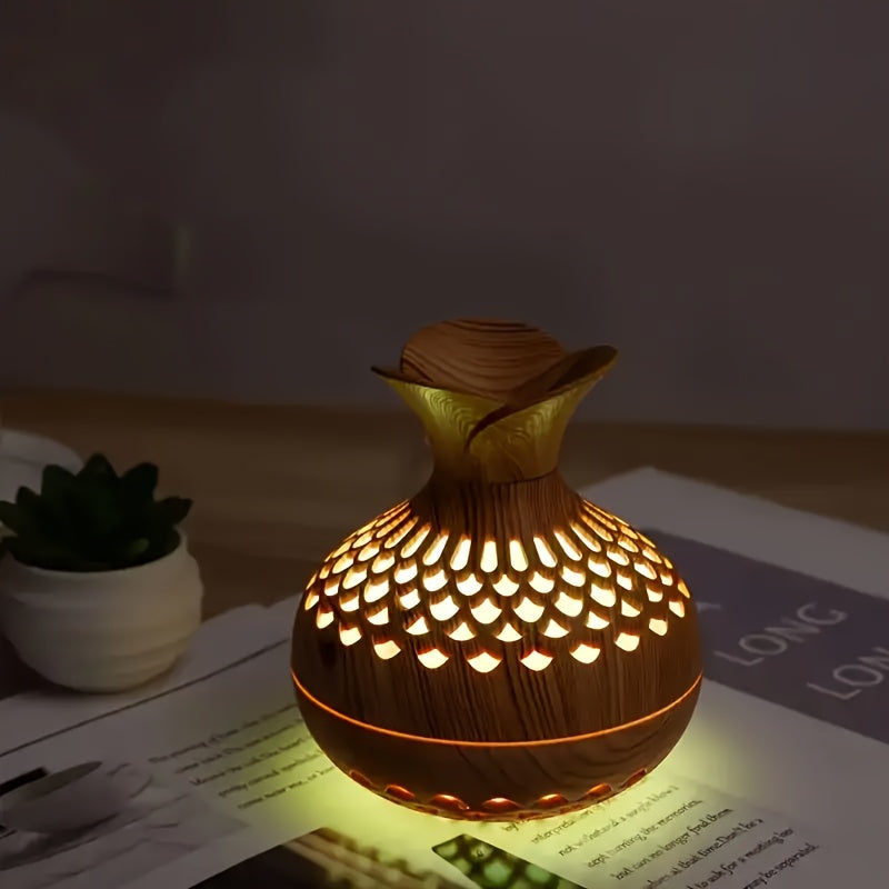 Natural Essence USB Humidifier – Aromatherapy Lamp for Home & Office