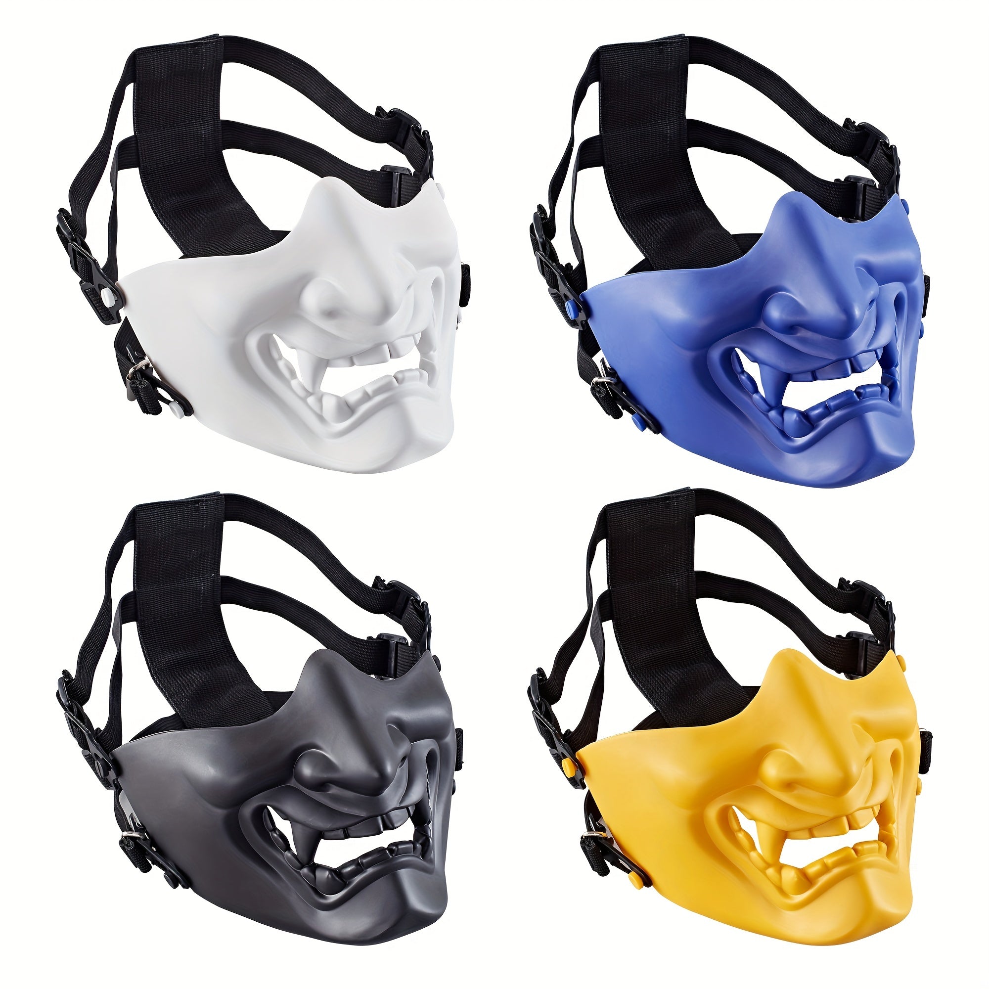Universal Durable TPU Strap for Halloween Costumes in Black