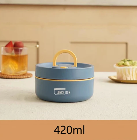Nivaro — Insulated Stainless Steel Lunchbox with Leak-Proof Bag