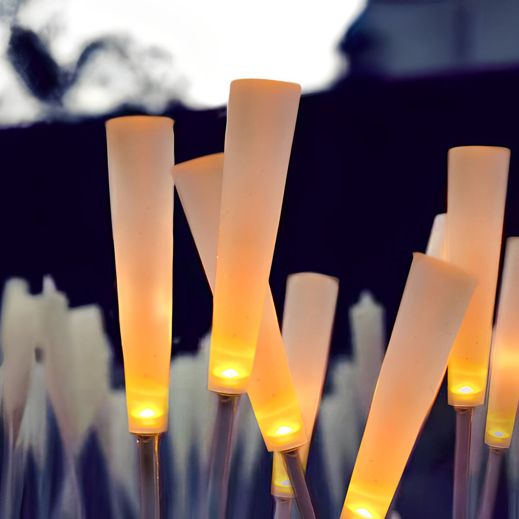 10pcs Waterproof Acrylic Frosted Taavita Outdoor Lawn Stick Lights Lamp