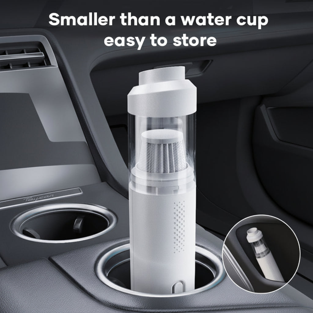 Efficient Cordless Handheld Vacuum for Fast Car Cleaning