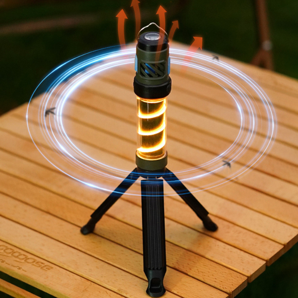 Portable Mosquito Repellent Lamp with Rechargeable Battery for Outdoors