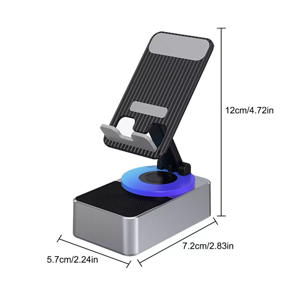 Bluetooth Speaker and Phone Stand - 4-in-1 Multi-Function Holder