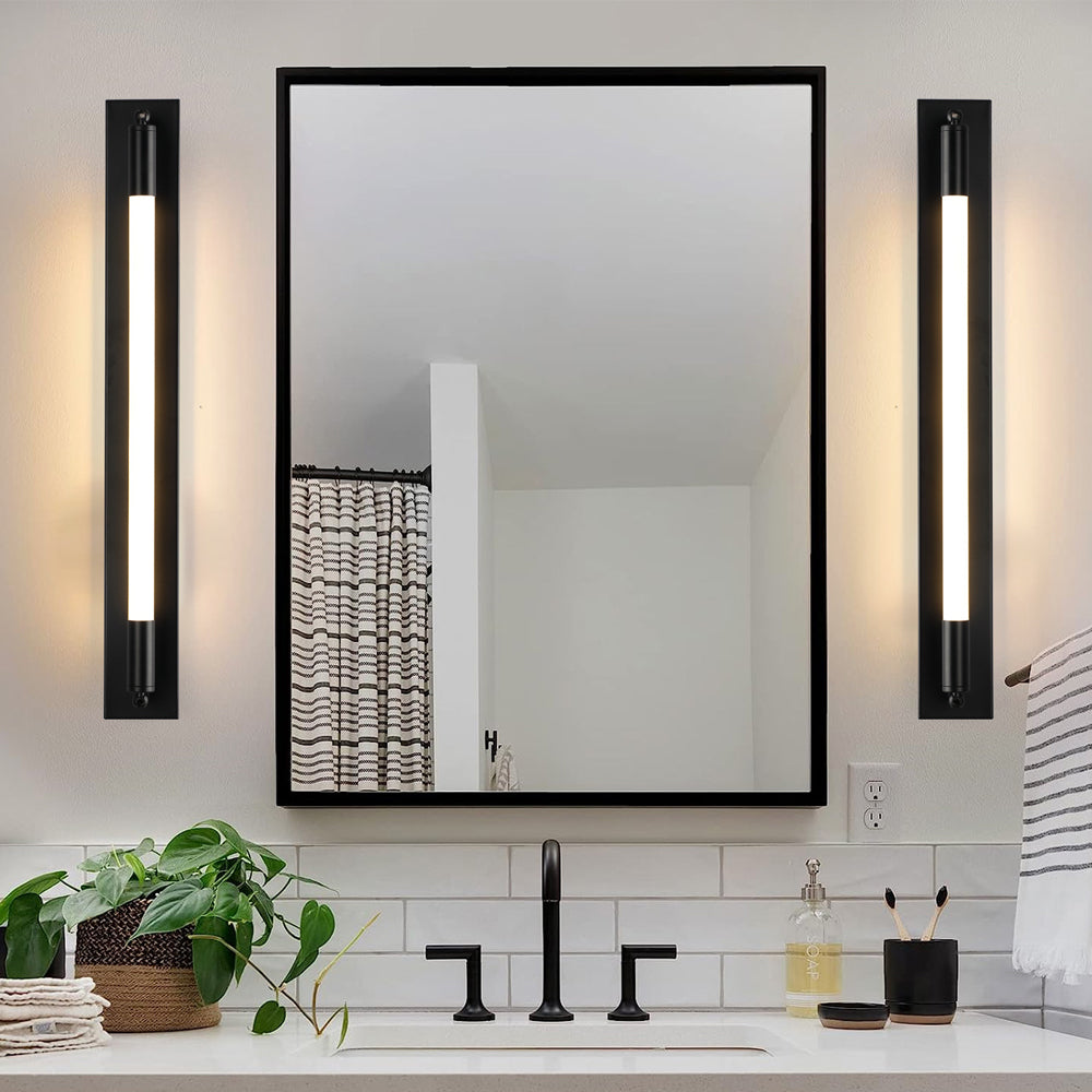 19.68'' LED Wall Lamp Acrylic Tube 1-Light Indoor - Taavita Base