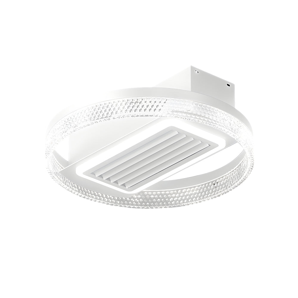 19.7 In. Nordic Taavita Ceiling Fan with 6 Speeds, LED Light, Remote Control