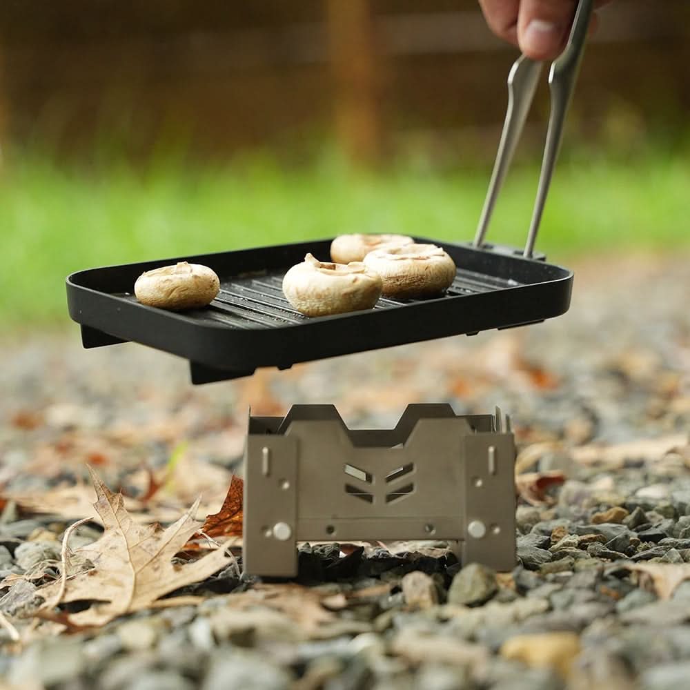 AdventureChef Portable Grill Plate Collection for Outdoor Cooking