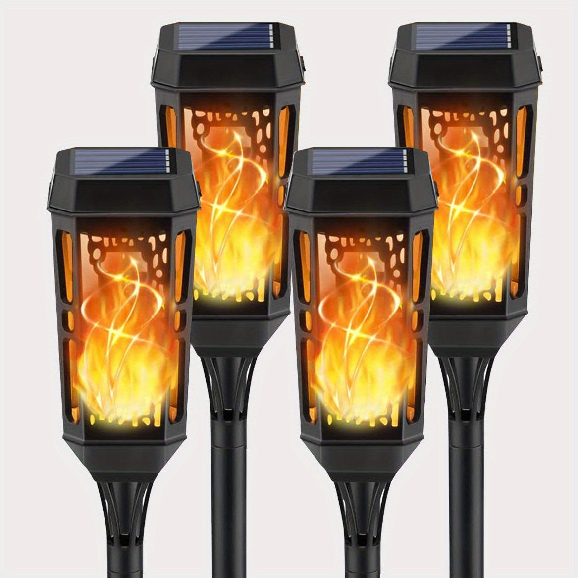 Solar-Powered Outdoor LED Garden Lights for Halloween Decor