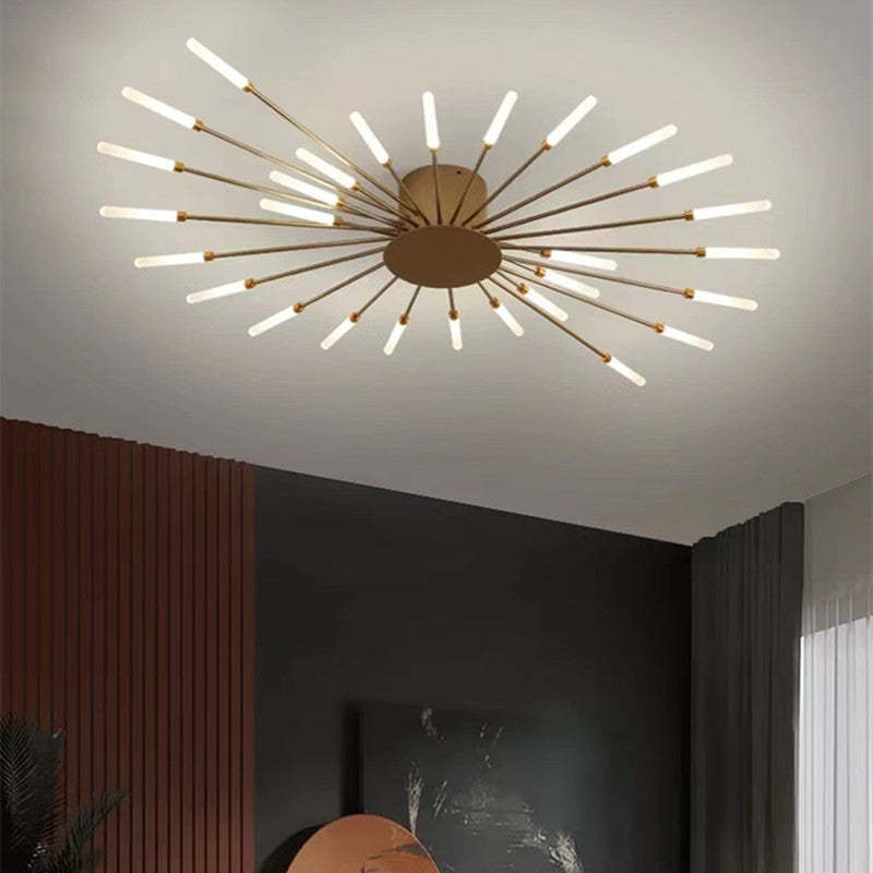 AuraGlow Modern Ceiling Light for Cozy Living Spaces