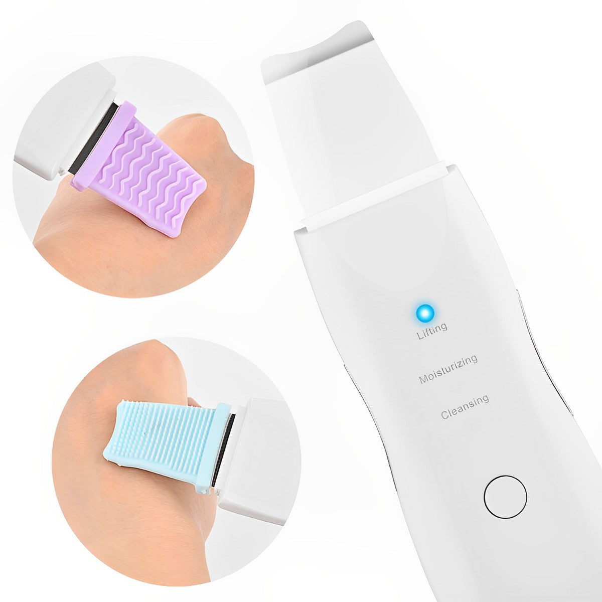 High-Performance Ultrasonic Facial Scrubber Tool