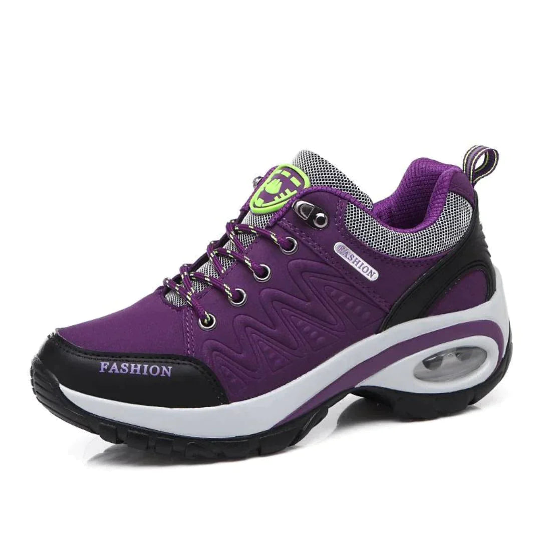 Women’s Ergonomic Shoes | Posture Correction & Anti-Slip Sole | Microfiber & PU Material | Comfortable Fit