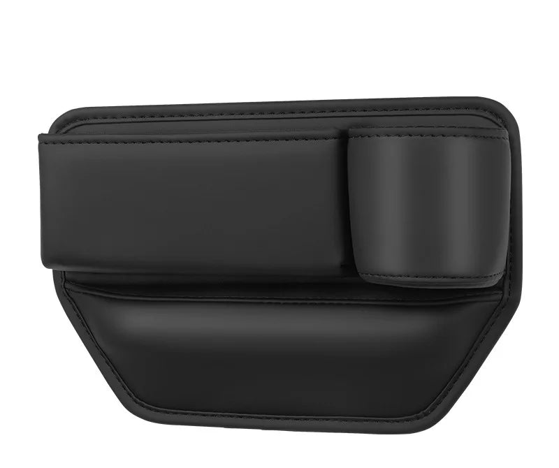 Seat Gap Organizer for Cars with Integrated Cup Holder