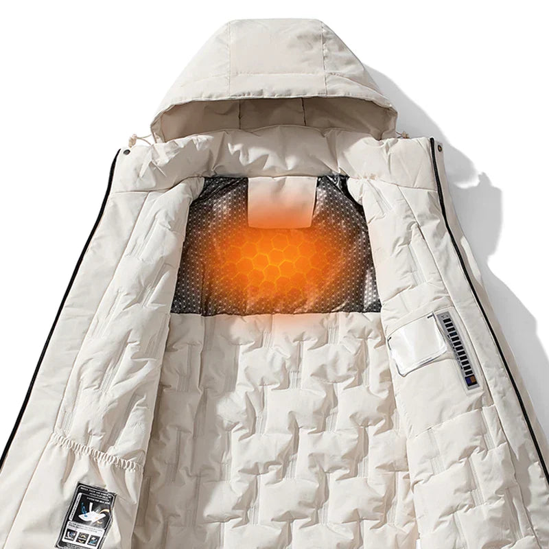 Men's Outdoor Jacket | Insulated | Year-Round Warmth | Durable Fabric