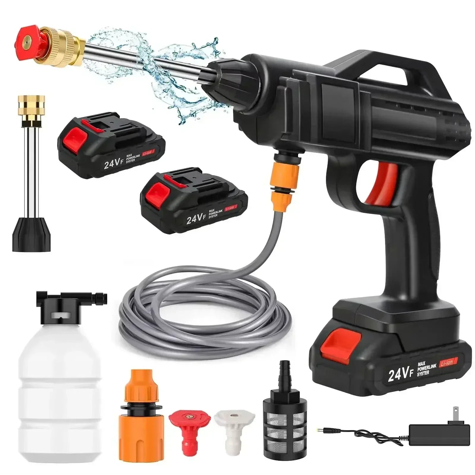 CleanJet 1500 Portable Cordless Pressure Washer for Home Use