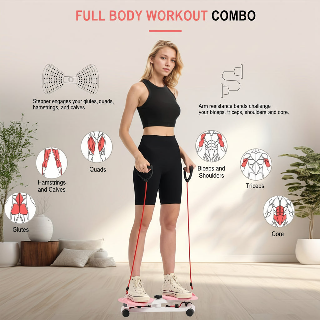 Core Strengthening Twist Board for Home Workouts