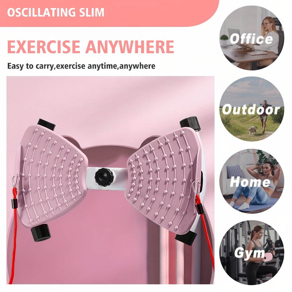Core Strengthening Twist Board for Home Workouts