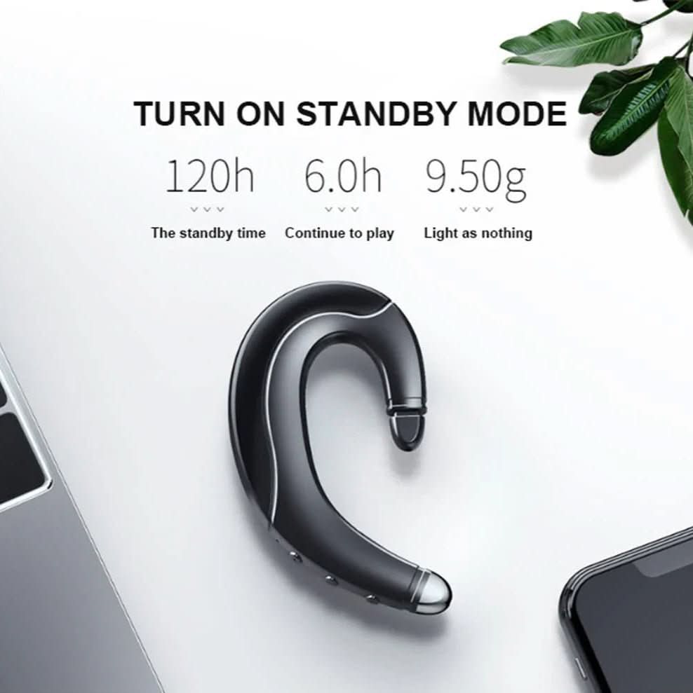 EchoWave Open-Ear Wireless Headset for Ultimate Comfort