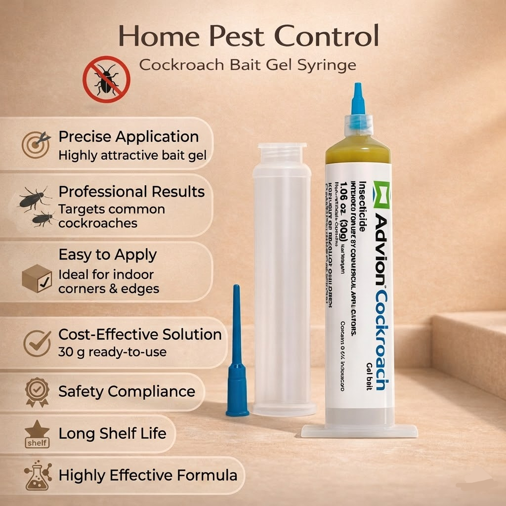 Home Defense Gel Injector for Effective Roach Control