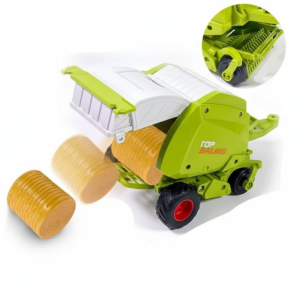 FarmMaster 1:24 Remote-Controlled Tractor Trailer with Lights